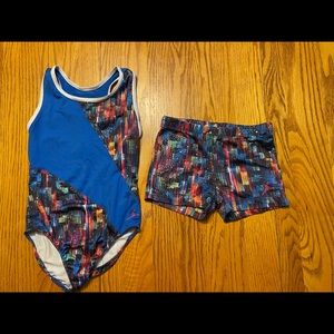 2 piece leotard set